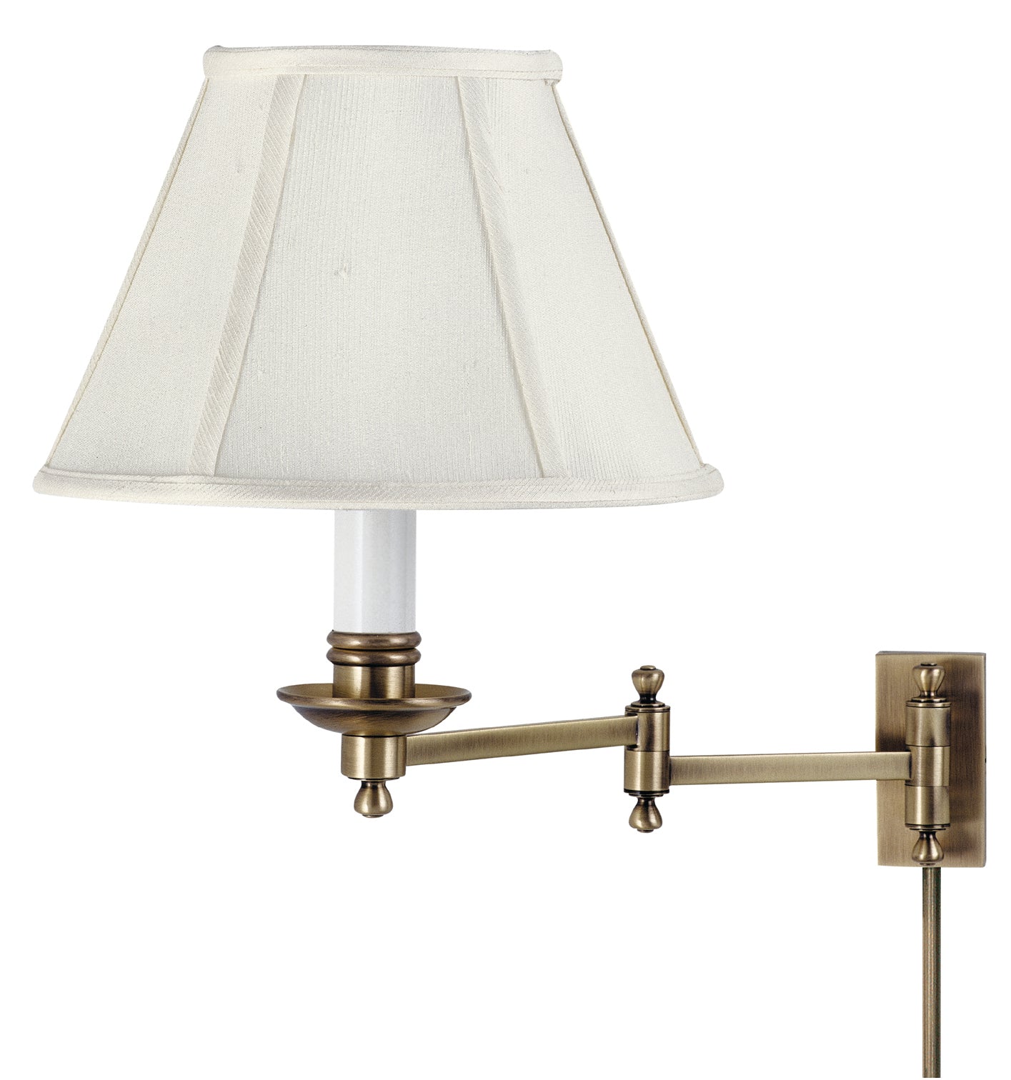 House of Troy Decorative Wall Swing Lamp Antique Brass LL660-AB