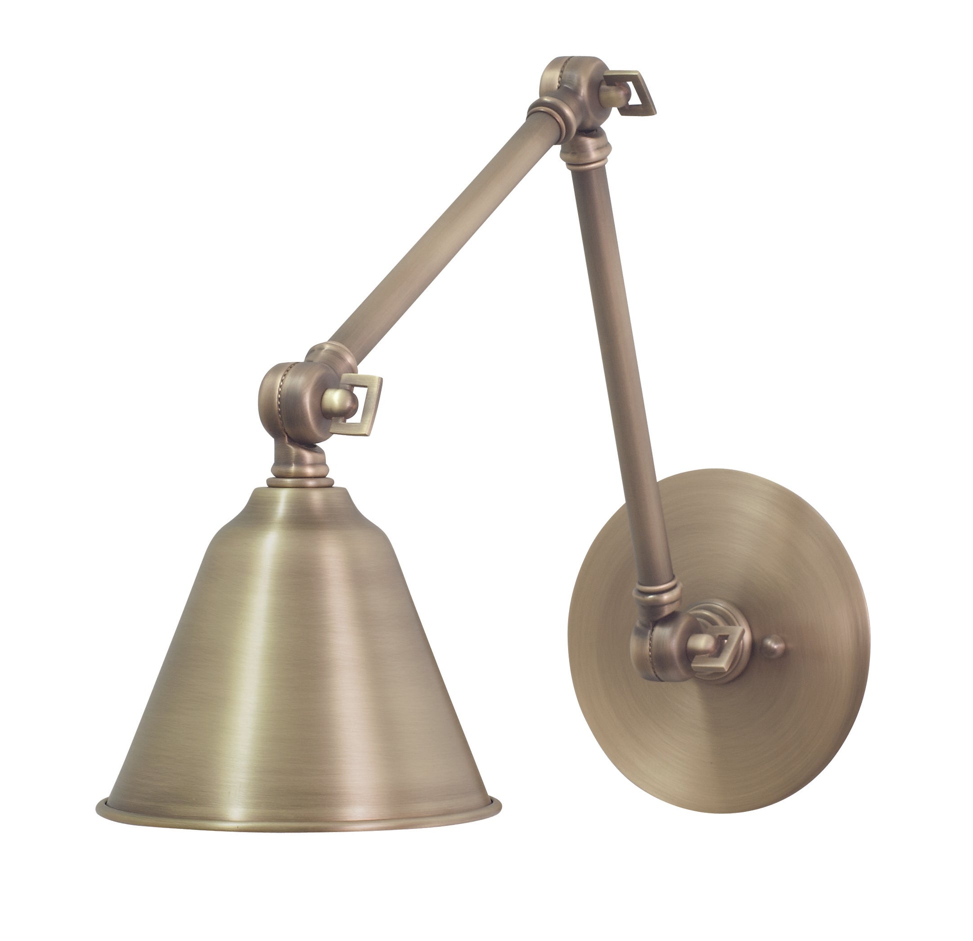 House of Troy Library Adjustable LED Lamp Antique Brass LLED30-AB
