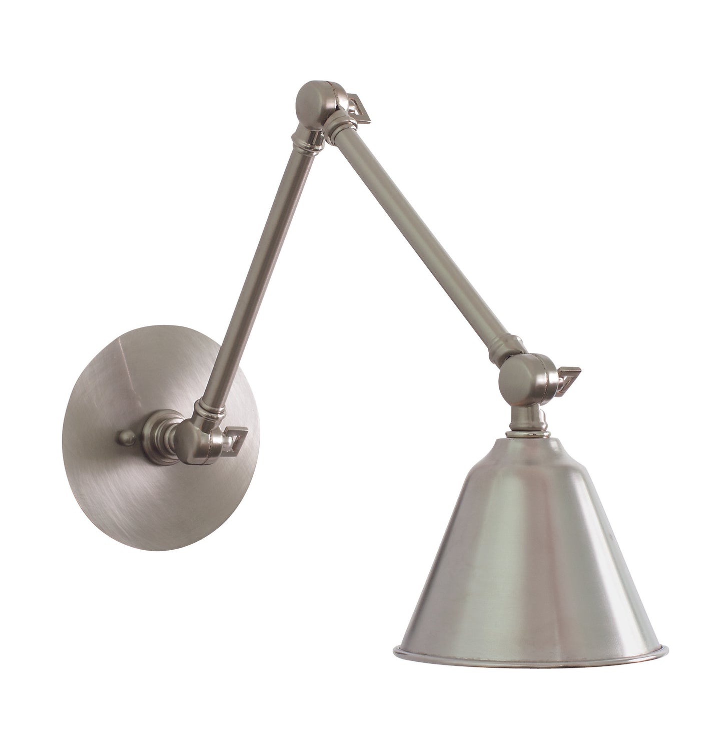 House of Troy Library Adjustable LED Lamp Satin Nickel LLED30-SN