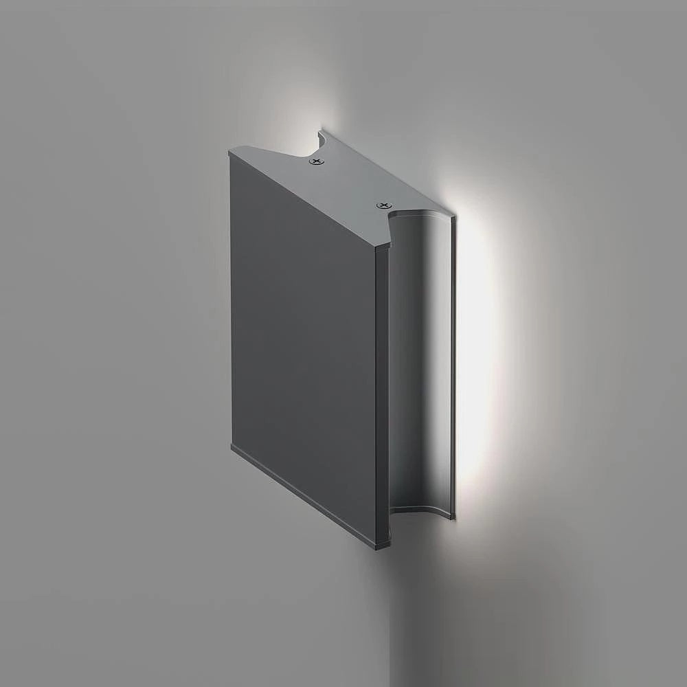 Artemide Lineaflat Mini Dual White Grey Wall Ceiling Light