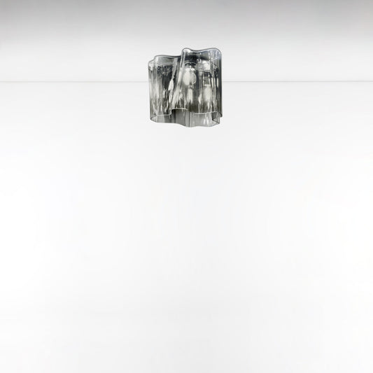 Artemide Logico Mini Single Ceiling Light - Grey Smoke