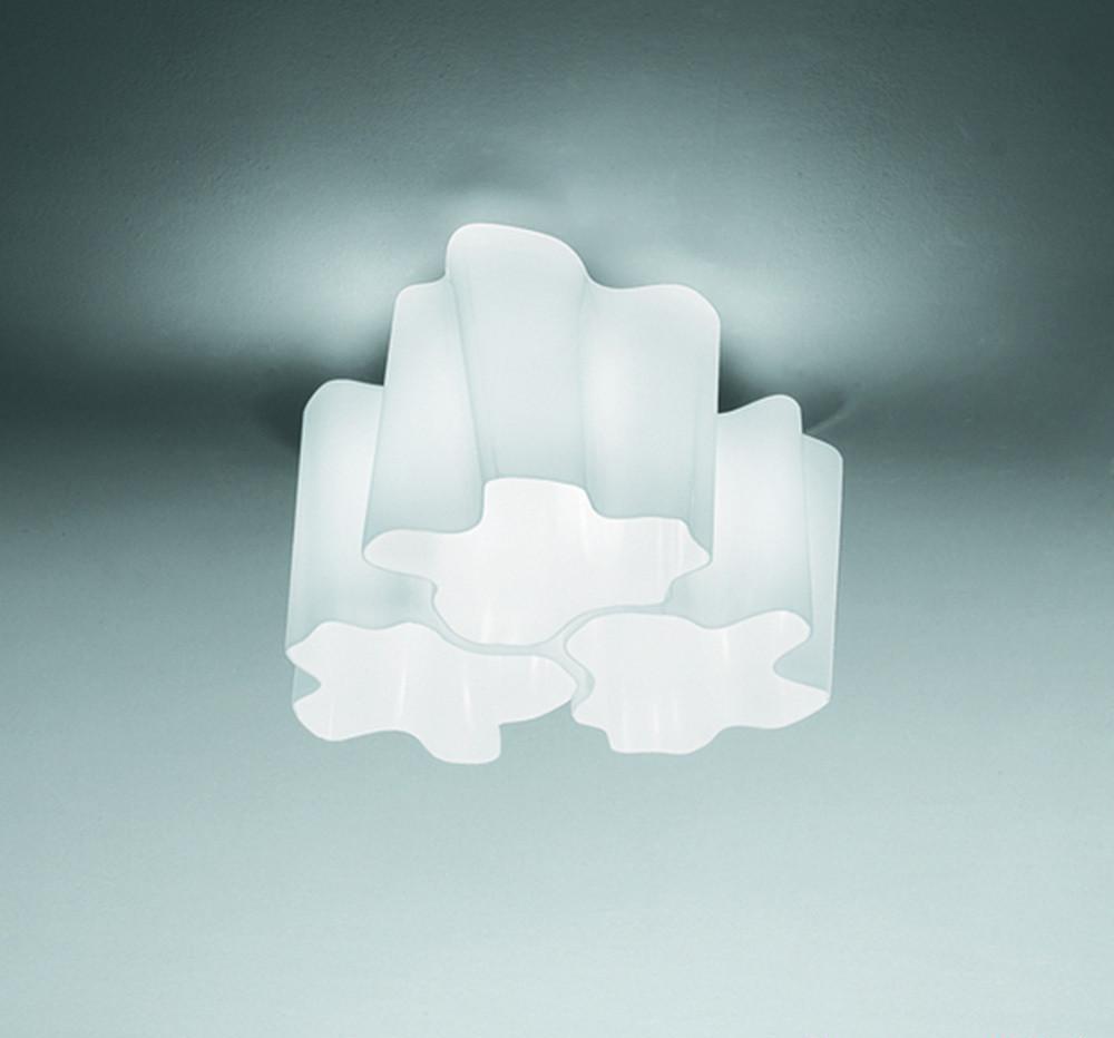 Artemide Logico Triple White Nested Ceiling Light 0645028A