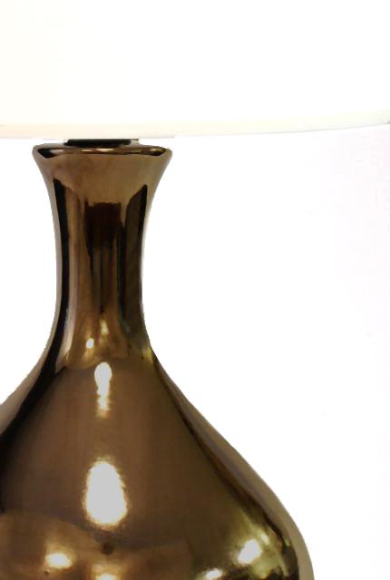 Modern Lantern Cordless Lamp Bartlett Bronze Antique Brass