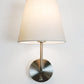 Modern Lantern Cordless Lamp Emily Wall Sconce Brushed Nickel
