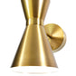 Modern Lantern Antique Brass Sconce | Cordless Wall Lamp 2
