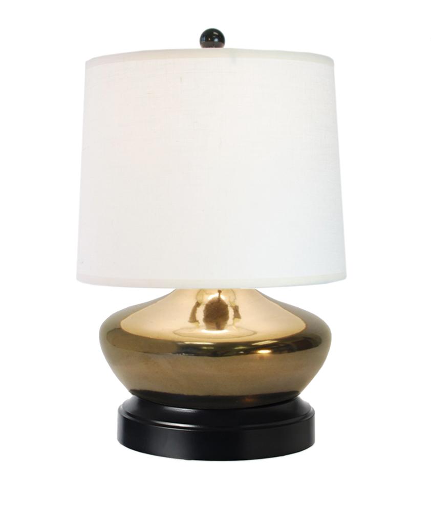Modern Lantern Cordless Lamp Bella Bronze Bronze Small