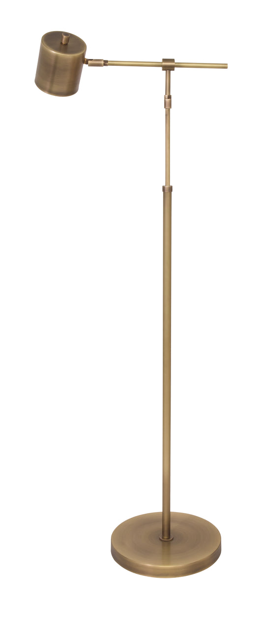 House of Troy Morris Adjustable LED Floor Lamp Antique Brass MO200-AB