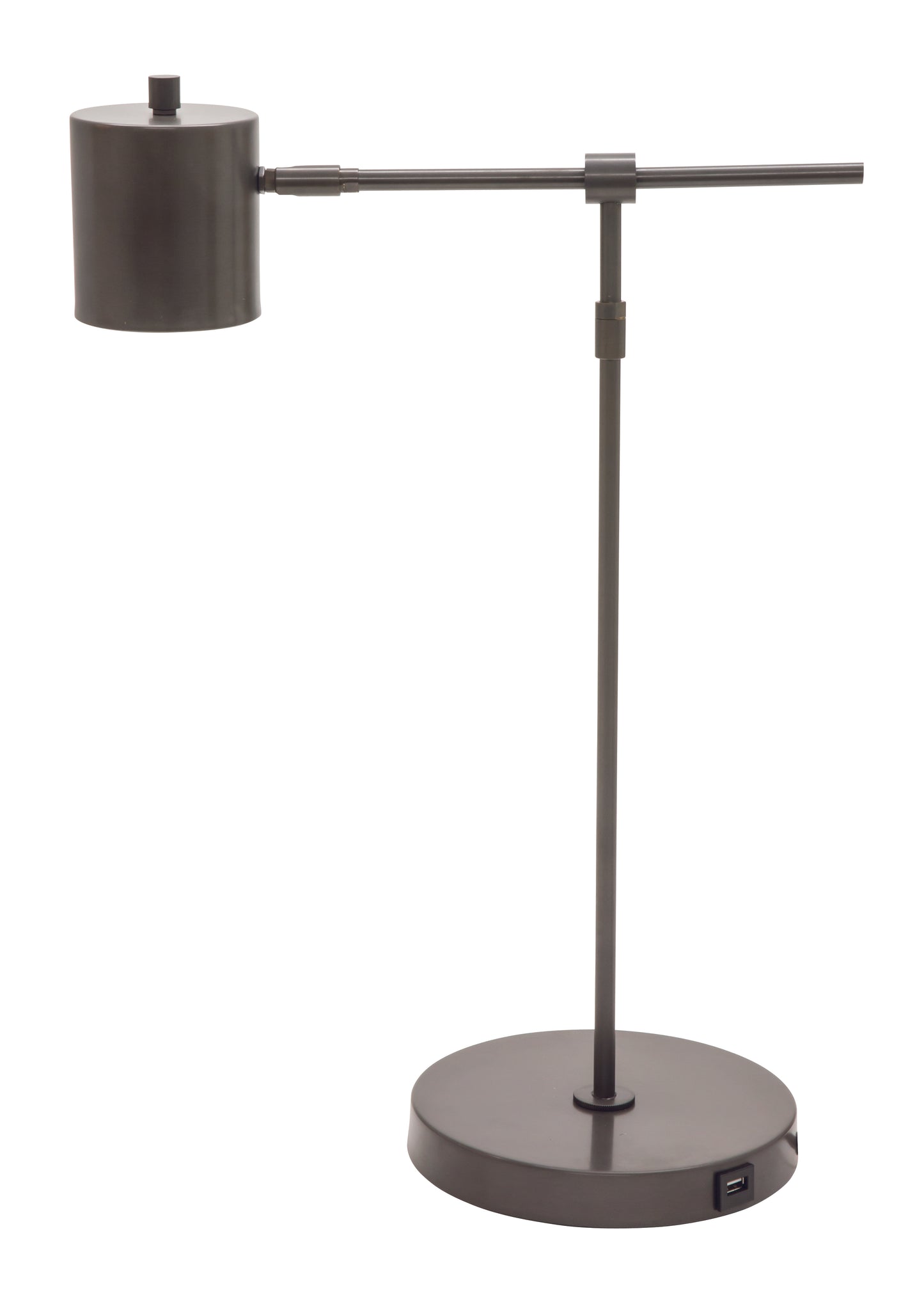 House of Troy Morris Adjustable LED Table Lamp USB Port Oil Rubbed Bronze MO250-OB