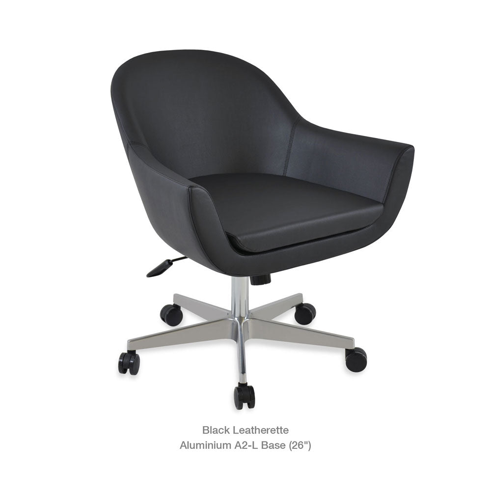 sohoConcept Madison Office Arm Chair Leather