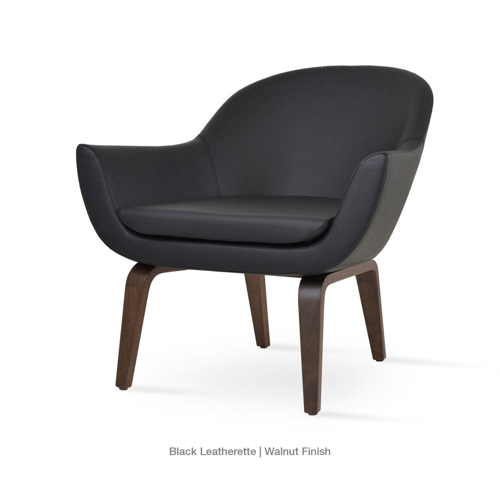 sohoConcept Madison Plywood Arm Chair Leather