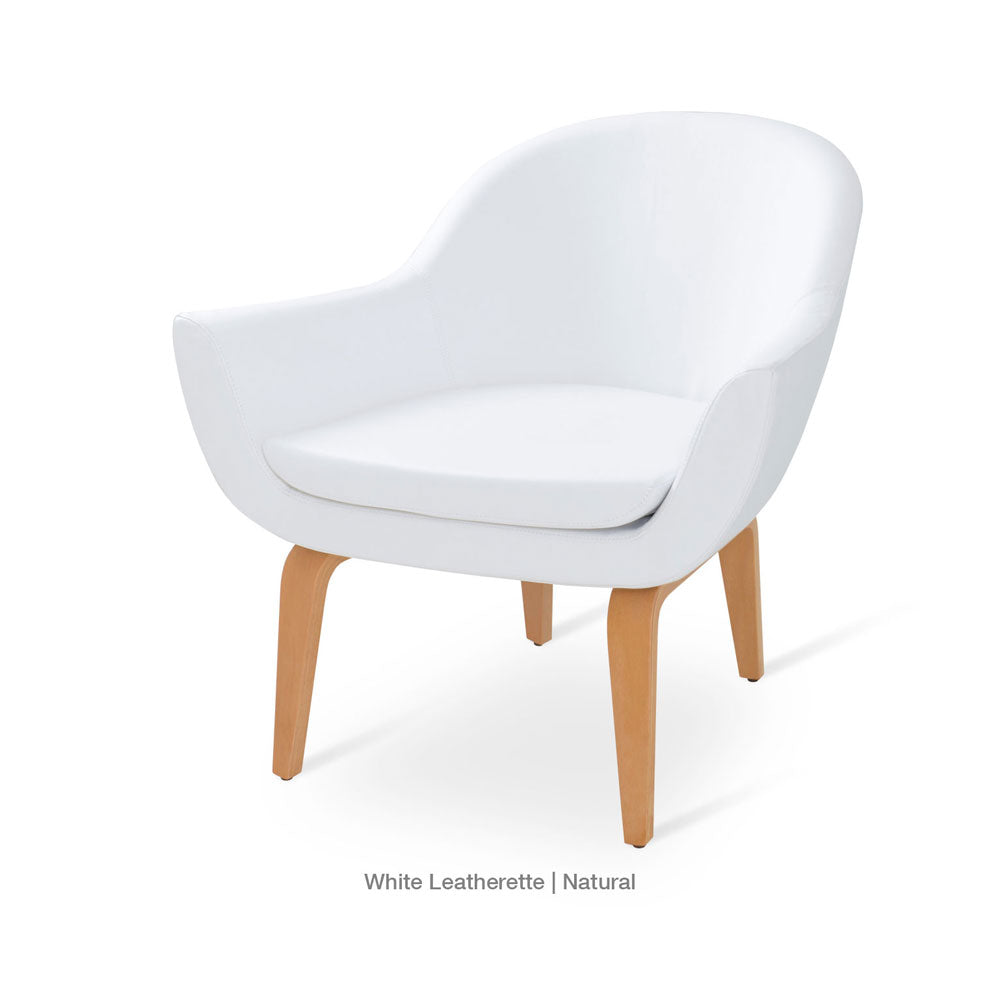 sohoConcept Madison Plywood Arm Chair Leather