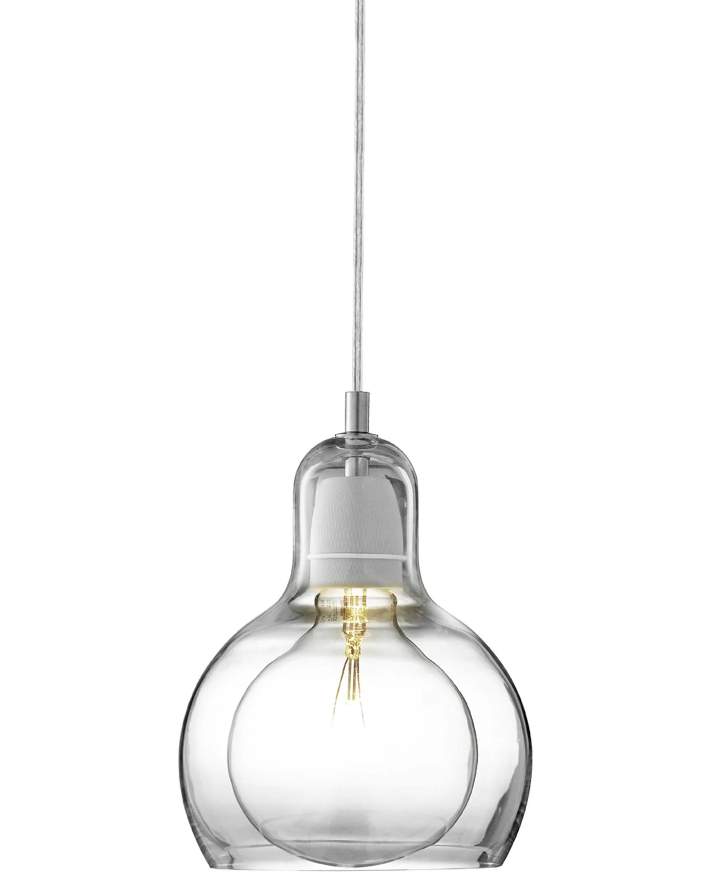 Mega Bulb SR2 Pendant Light by &Tradition - Clear Glass