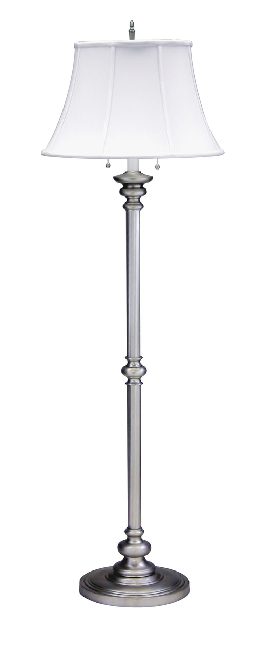 House of Troy Newport 57.5" Pewter Floor Lamp N601-PTR