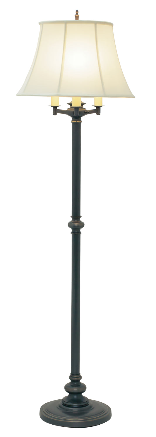 House of Troy Newport 66" Oil Rubbed Bronze 6-Way Floor Lamp N603-OB