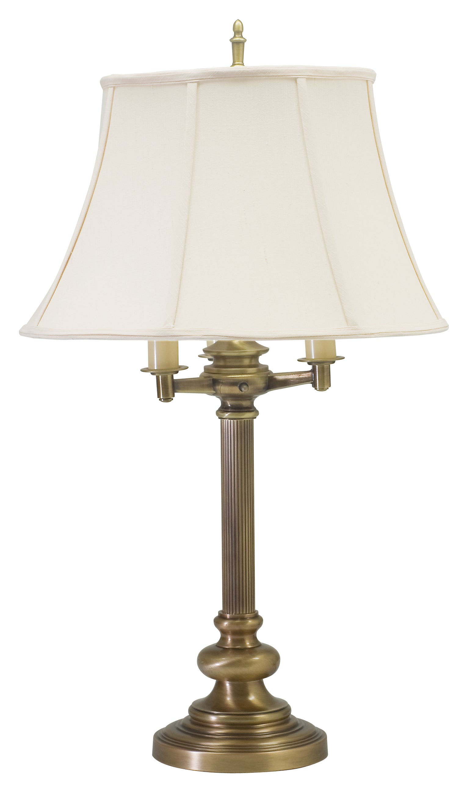 House of Troy Newport 30" Antique Brass 6-Way Table Lamp N650-AB
