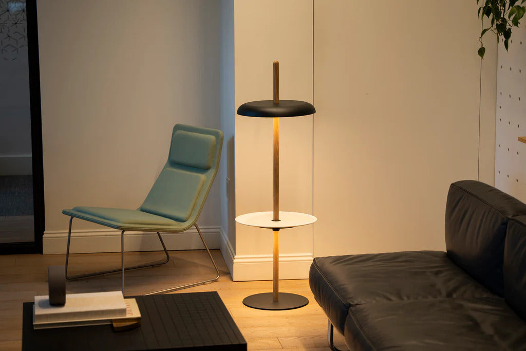 Pablo Design Nivel Module Floor Tray Lamp Pedestal