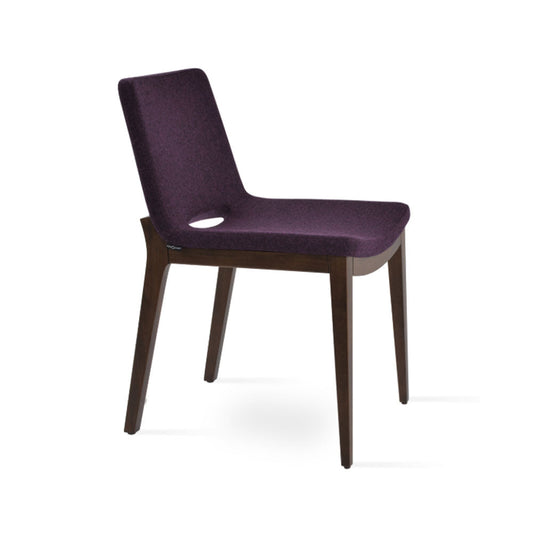 sohoConcept Nevada Wood Dining Chair Fabric