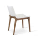 sohoConcept Nevada Wood Dining Chair Leather