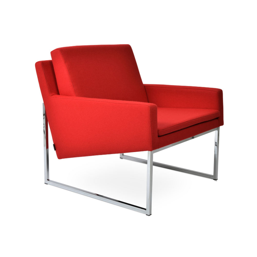 sohoConcept Nova Metal Arm Chair Fabric