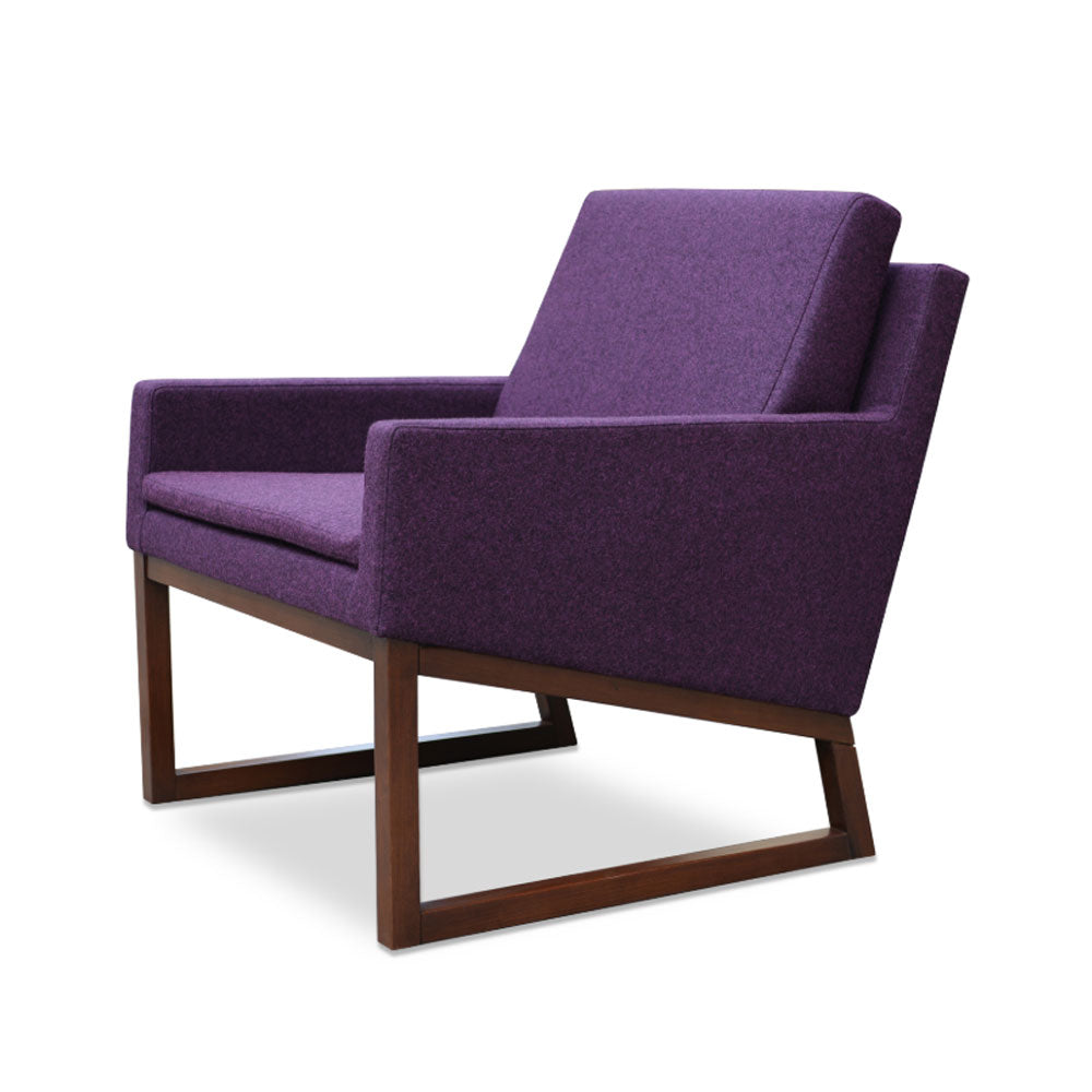 sohoConcept Nova Wood Arm Chair Fabric