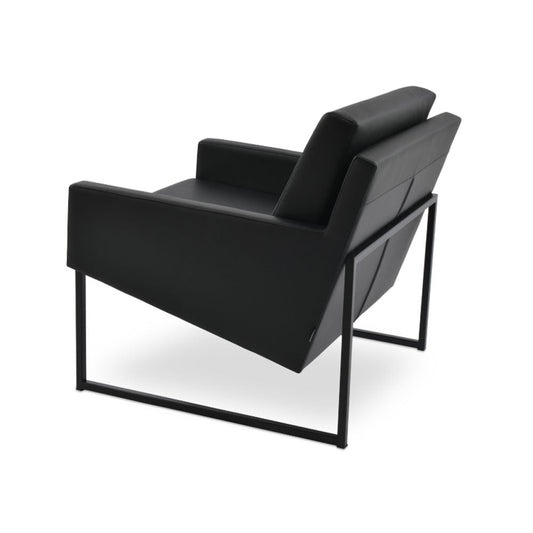 sohoConcept Nova Metal Arm Chair Leather