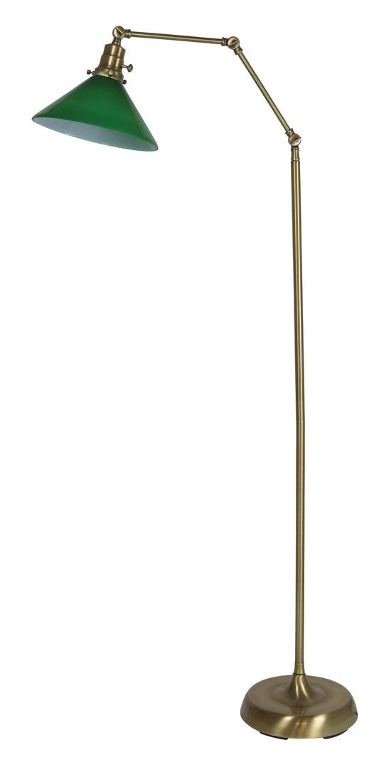 House of Troy Otis Industrial Floor Lamp OT600-AB-GR