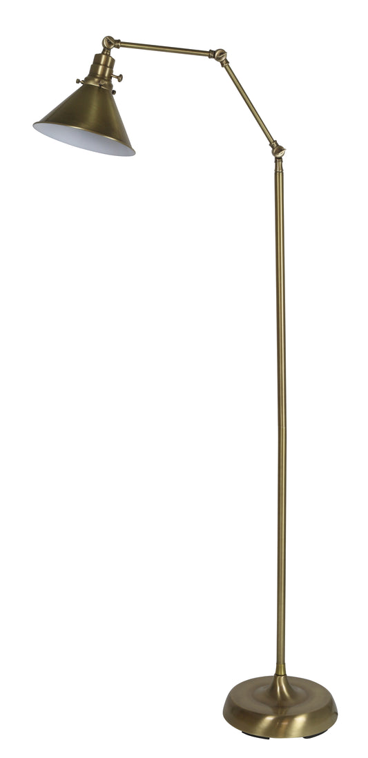 House of Troy Otis Industrial Floor Lamp OT600-AB-MS