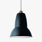 Original 1227 Brass Giant Pendant Ink Blue by Anglepoise