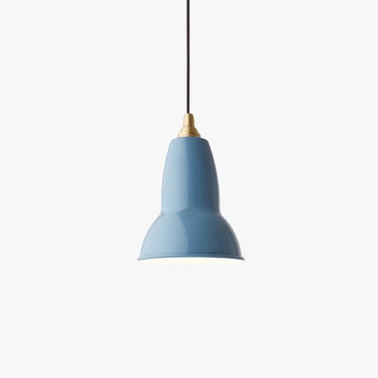 Original 1227 Brass Pendant Dusty Blue by Anglepoise