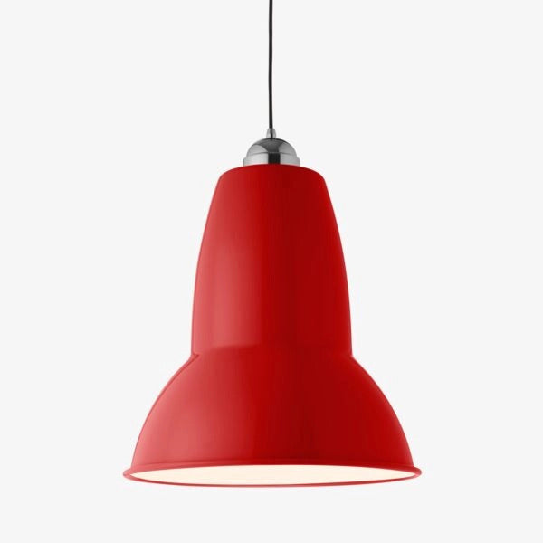 Original 1227 Giant Pendant Crimson Red by Anglepoise