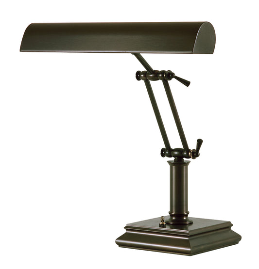 House of Troy Desk Piano Lamp 14" Mahogany Bronze P14-201-81