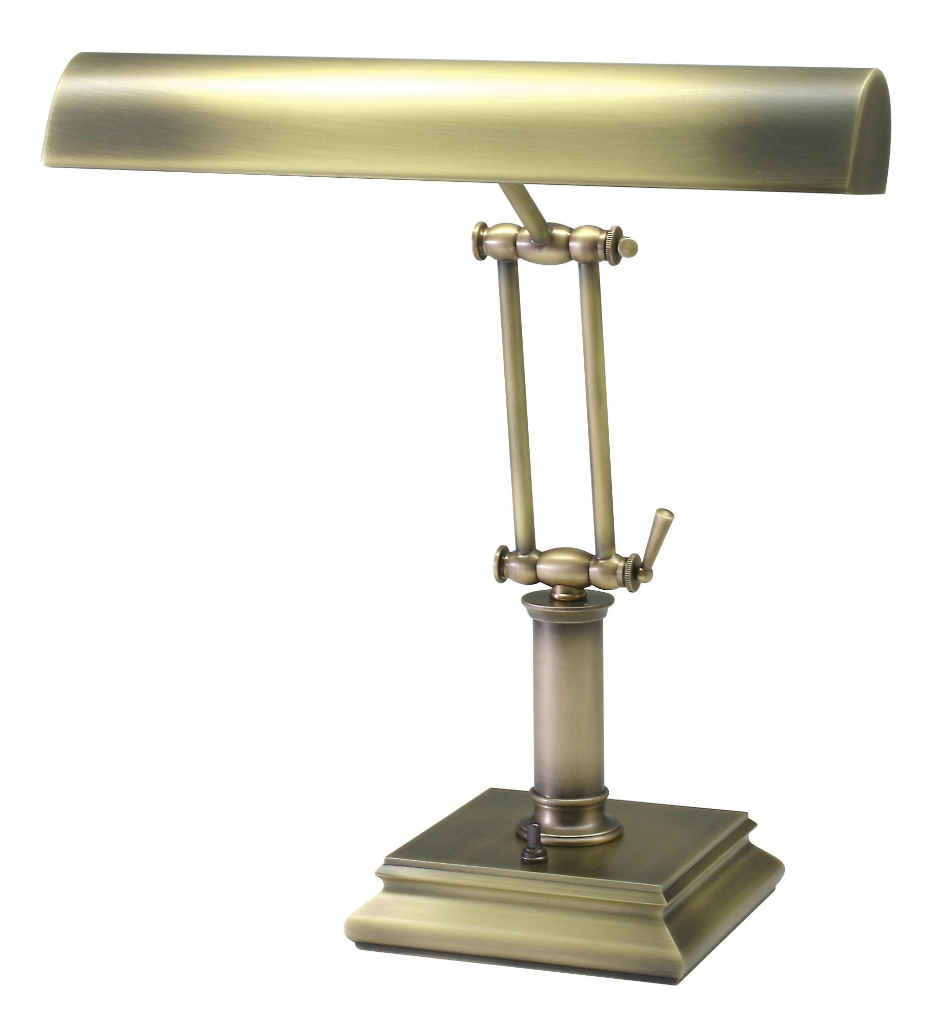 House of Troy Desk Piano Lamp 14" Antique Brass P14-201-AB