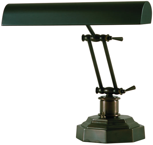 House of Troy Desk Piano Lamp 14" Mahogany Bronze P14-203-81