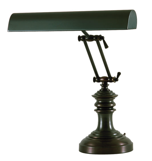House of Troy Desk Piano Lamp 14" Mahogany Bronze P14-204-81