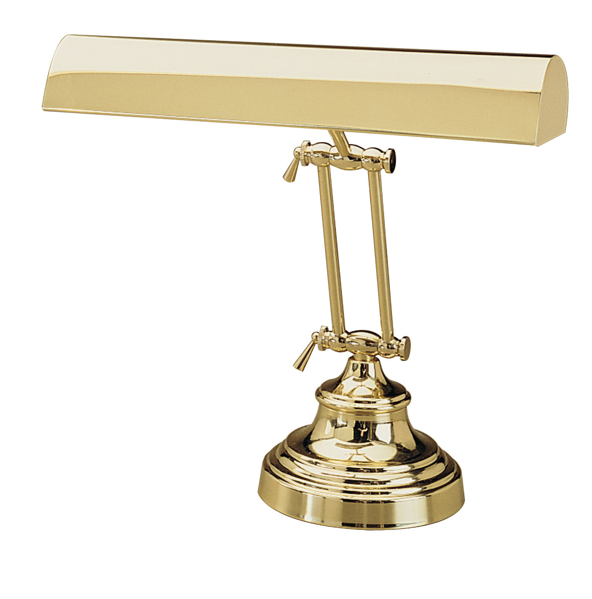 House of Troy Desk Piano Lamp 14" Polished Brass P14-231-61