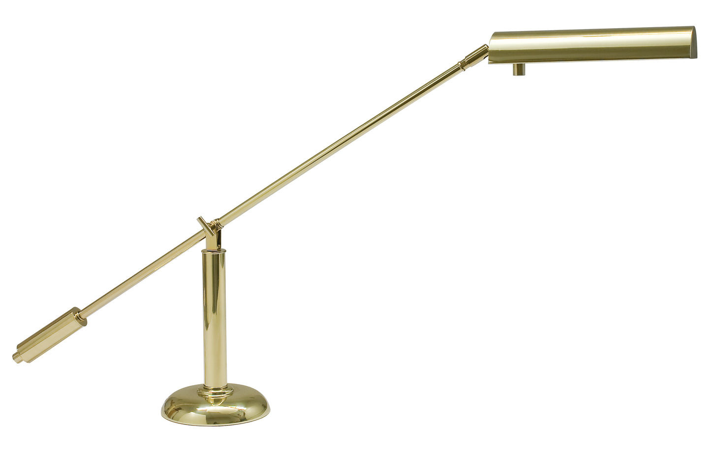 House of Troy Counter Balance Polished Brass Piano Desk Lamp PH10-195-PB