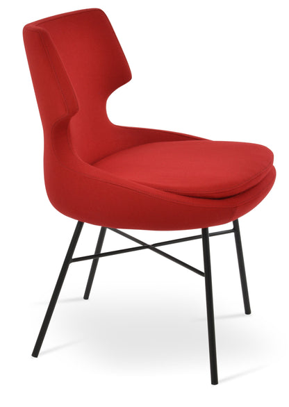 sohoConcept Patara Cross Chair Fabric