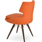 sohoConcept Patara MW Chair Leather in Natural Veneer Steel