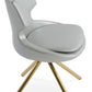 sohoConcept Patara Stick Chair Leather in Gold-Brass