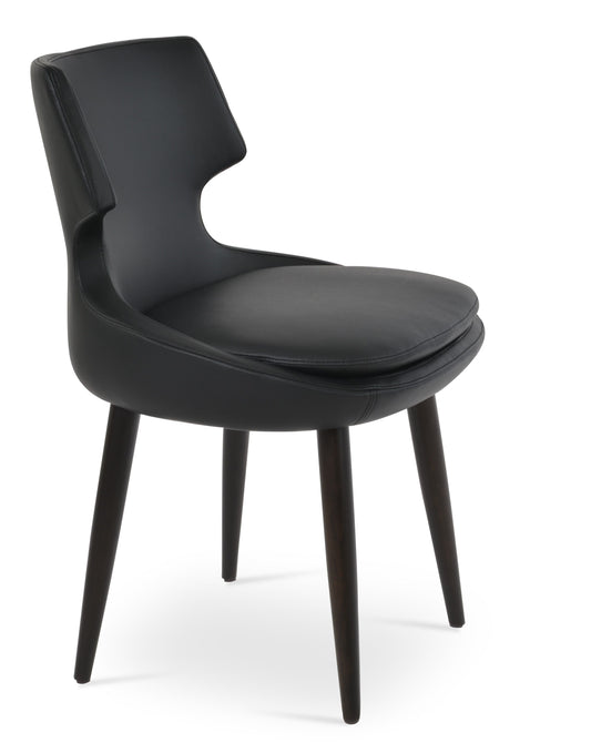 sohoConcept Patara Wood Dining Chair Leather