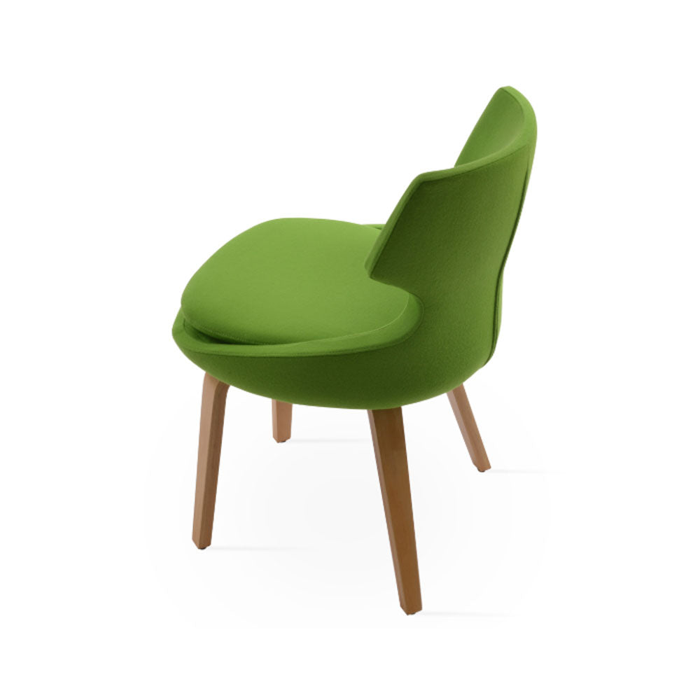 sohoConcept Patara Plywood Dining Chair Fabric
