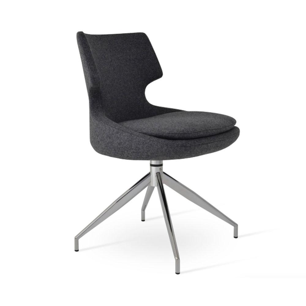 sohoConcept Patara Spider Chair Fabric in Black