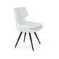 sohoConcept Patara Star Dining Chair Leather in Gold-Brass