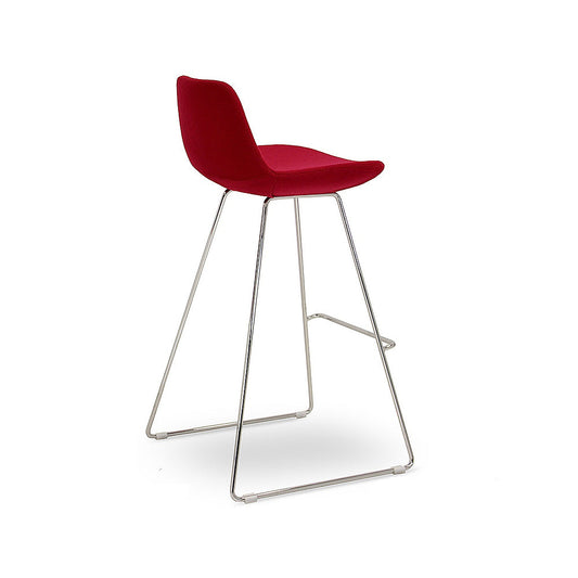 sohoConcept Pera Wire Bar Stool Fabric