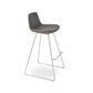 sohoConcept Pera Wire Bar Stool Leather in Gold