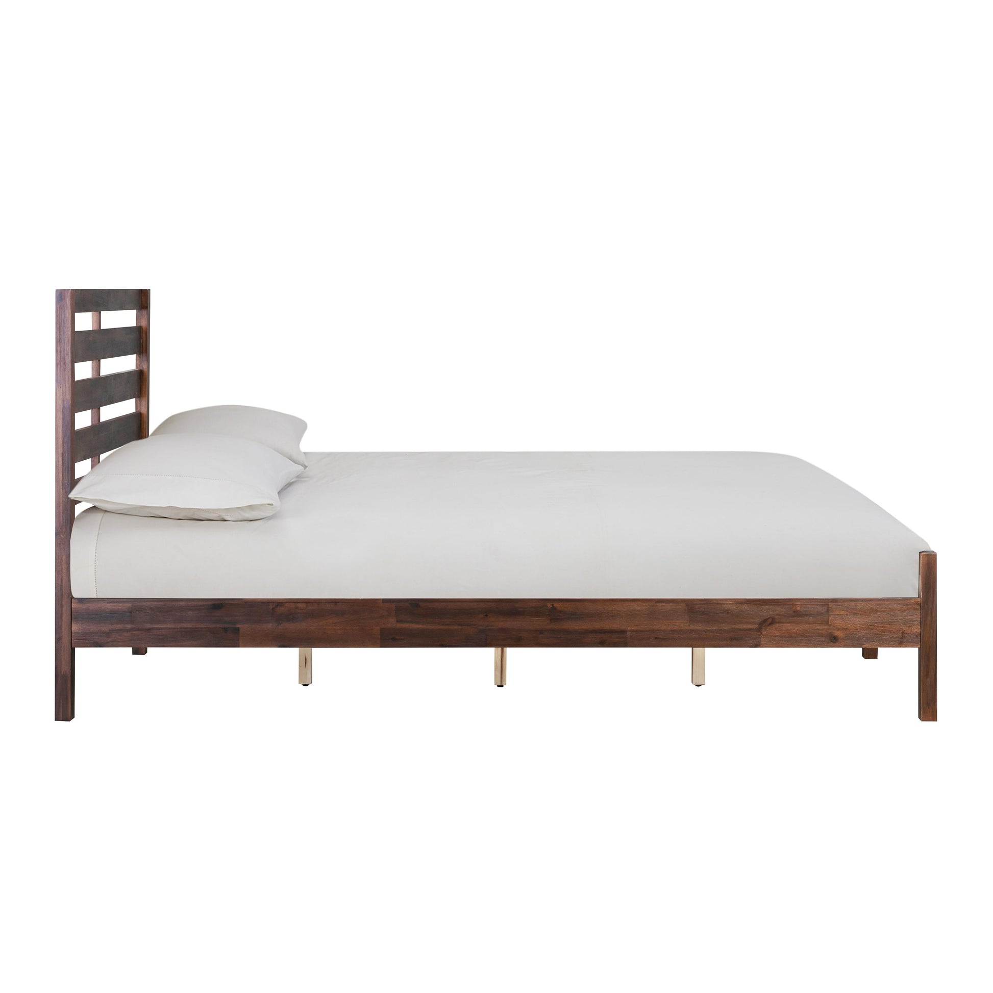 Andy Wooden Queen Bed Walnut by TOV