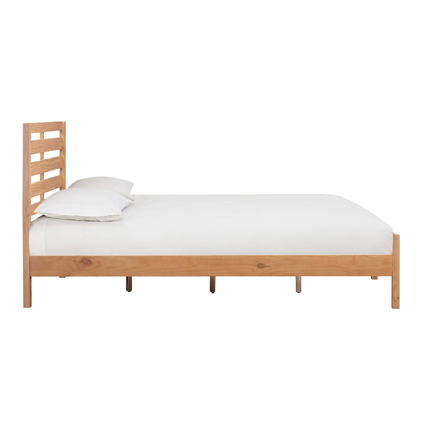 Andy Wooden King Bed Oak by TOV