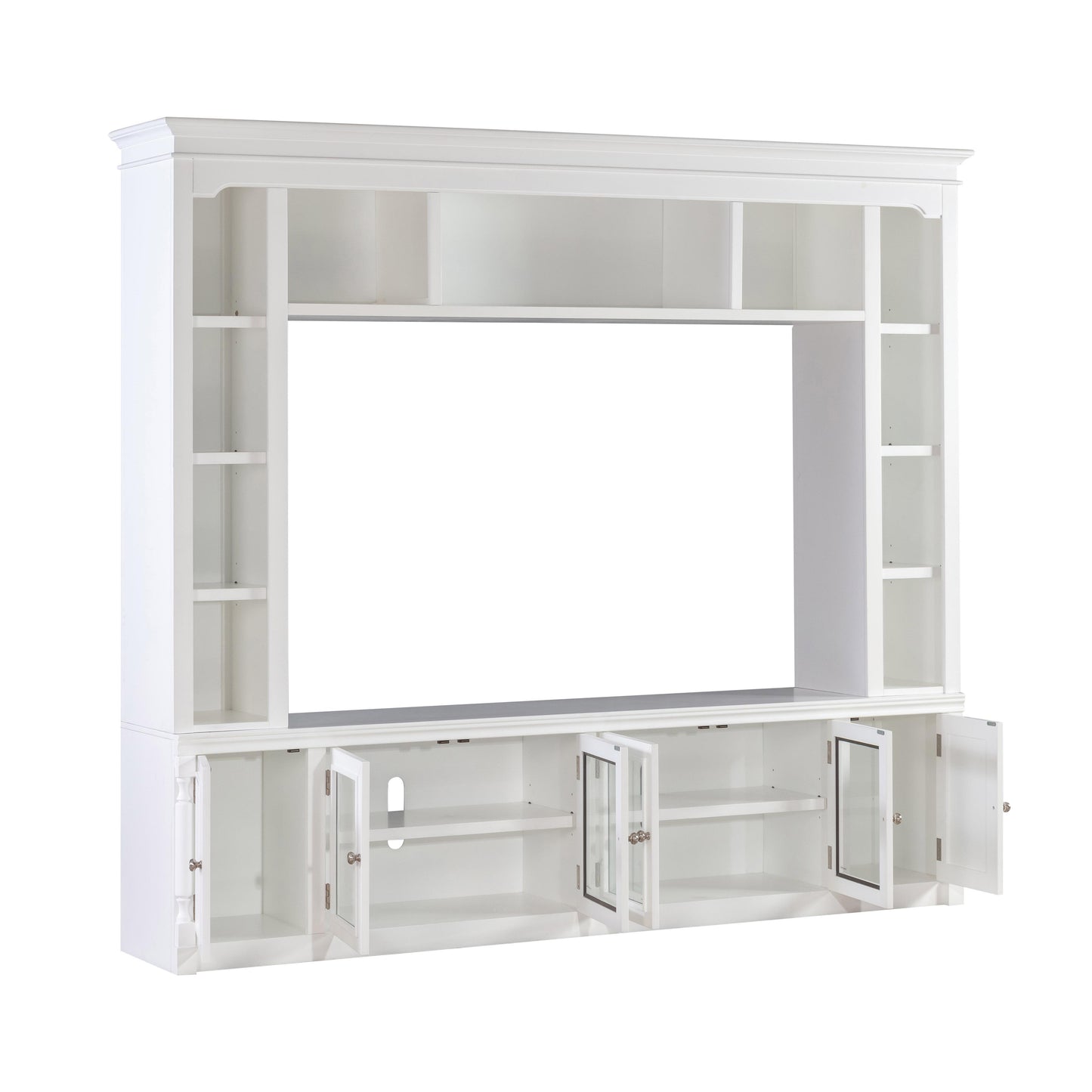 Virginia White Entertainment Center 55-inch TV by TOV