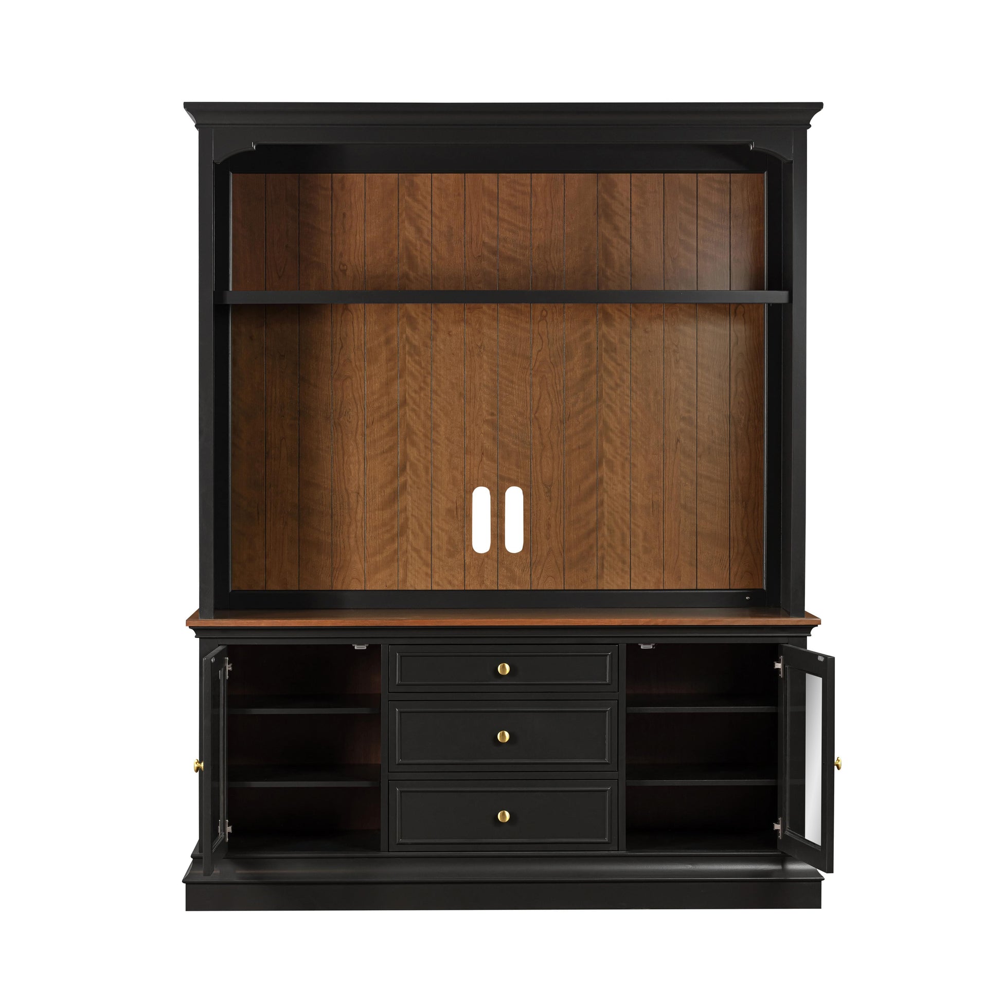 Hudson Charcoal Entertainment Center For Tvs Up To 70 by TOV