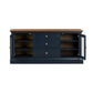 Hudson Blue Entertainment Center For Tvs Up To 70 by TOV